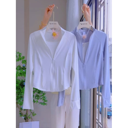 十三行韓版時尚休閒百搭洋氣防曬衣女裝新款薄款透氣戶外運動外套