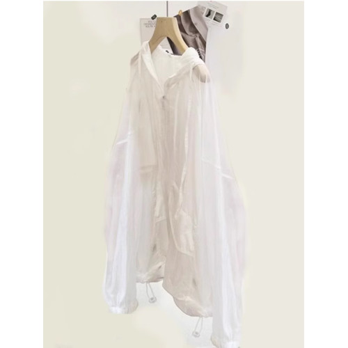 超輕薄防曬衣女2025夏季新款休閒透氣防風皮膚衣寬鬆短款連帽外套