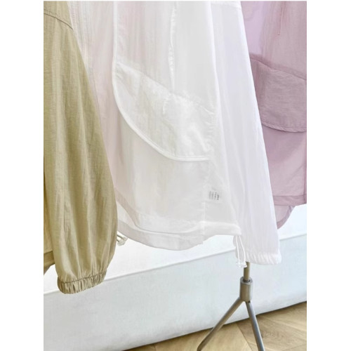 超輕薄防曬衣女2025夏季新款休閒透氣防風皮膚衣寬鬆短款連帽外套