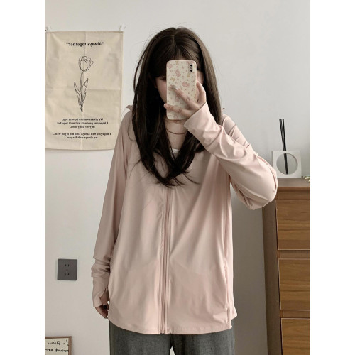 加加樹 防曬衣低飽和色原紗型防紫外線UPF50＋輕薄透氣冰絲防曬服