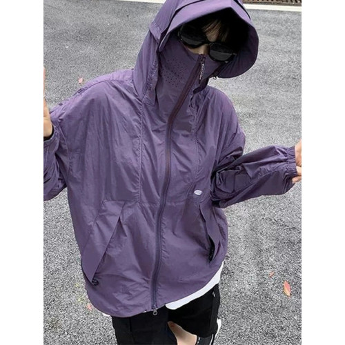 山系戶外防曬衣男女同款2025夏季新款防紫外線輕薄連帽防曬服外套