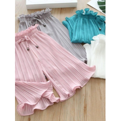 女寶~褲子夏季2025潮裝寬鬆薄款親子夏寶寶時尚夏裝防蚊褲褲裙女