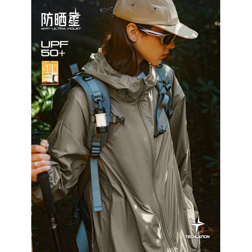ENHM山系機能輕薄防曬衣服男女夏戶外路亞UPF50+透氣防紫外線外套