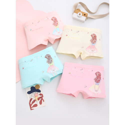 少女生內褲16初高中學生純棉女童中大童全棉平角褲12嵗女孩四角褲