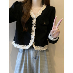 大碼女裝2025早秋新款胖mm法式小香風洋氣今年流行漂亮小襯衫上衣