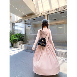 防曬衣女夏季輕薄透氣海邊防曬服外套超長款全身收腰顯瘦防曬裙