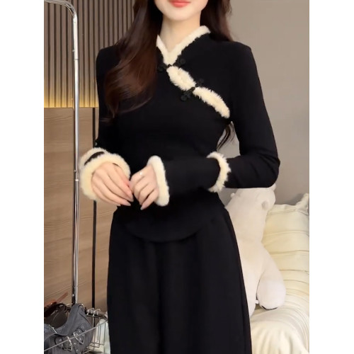 今年新款黑色風長袖女秋季高級韓版洋氣街頭設計感顯瘦上衣