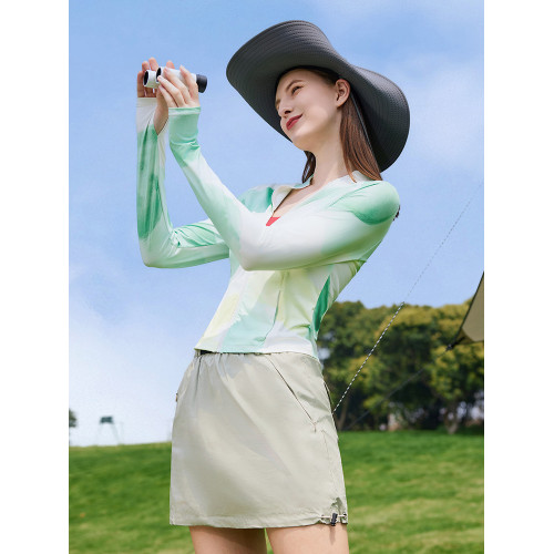 科裡芙防曬衣女2025新款夏季輕薄透氣收腰顯瘦皮膚衣連帽運動外套