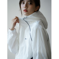 NBN夏季撞色連帽防曬服UPF50防紫外線開衫外套冰感情侶潮牌防曬衣