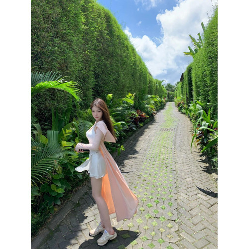 防曬衣長款全身2025夏季原紗薄款防紫外線修身冰絲防曬服連衣裙女