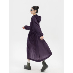 寬鬆大碼長款防曬衣女外穿2025新款夏輕薄透氣過膝防曬服外套連帽