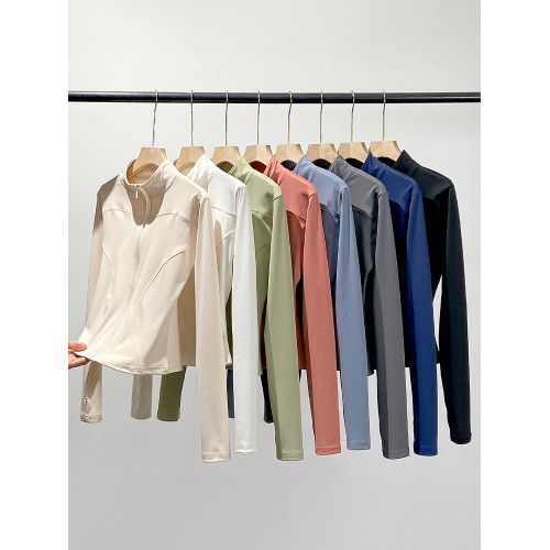 貓人修身款防曬服夏季防紫外線原紗冰絲涼感防曬衣立領款女士外套