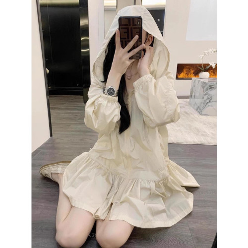 胖MM大碼300斤韓系時尚減齡連帽長袖外套女秋季休閒百搭寬鬆上衣