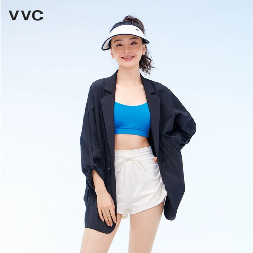 VVC防曬服女2025年春夏新款防紫外線西裝外套戶外遮陽寬鬆防曬衣 VVC防曬服女2025年春夏新款防紫外線西裝外套戶外遮陽寬鬆防曬衣