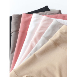 內褲女莫代爾高腰收腹提臀薄防走光打底底褲安全四平角大碼二合一