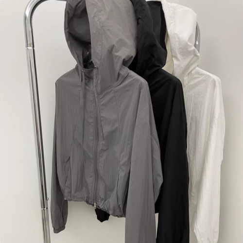 高級感沖鋒衣防曬外套女2025夏季新款小衆韓系休閒寬鬆透氣防曬衣