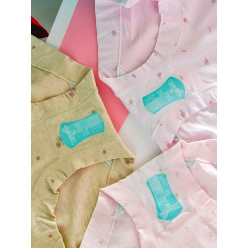 億寵兒 女士高腰大碼4XL純棉簡約包臀內褲有機棉潔淨化內褲媽媽款