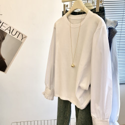 專櫃撤廻剪標重工亮片V領針織馬甲女2025新款百搭上衣曡穿兩件套