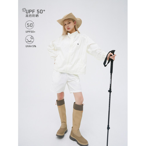 CASD•山系戶外防紫外線透氣輕量皮膚衣涼感立領防曬衣服套裝男女