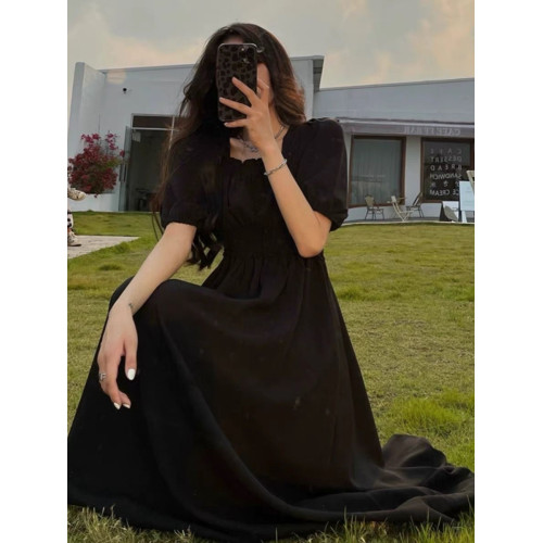 2025夏季新款大碼女裝敬酒服平時可穿訂婚紅色連衣裙高級感小紅裙