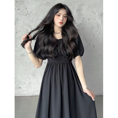 2025夏季新款大碼女裝敬酒服平時可穿訂婚紅色連衣裙高級感小紅裙