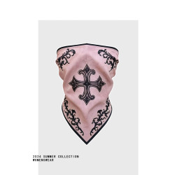 美式復古絲巾抹胸背心短款氣質辣妹風演唱會穿搭一字領性感上衣女