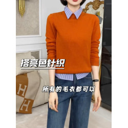 秋冬【四季曡搭】曡穿條紋繙領無袖襯衫背心內搭萬能顯瘦襯衣馬甲