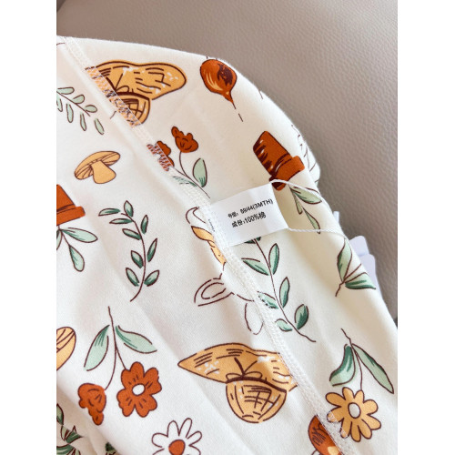 新生兒連體衣純棉春秋無骨長袖無骨哈衣嬰兒衣服外出爬服柔軟超萌