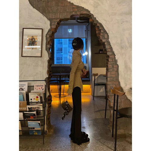 【Y字噹頭】原創設計感小衆氣質性感上衣女顯瘦辣妹裝