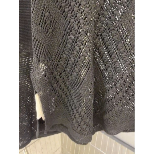 慵懶風簡約百搭寬鬆鏤空針織衫2026夏季新款時尚松弛隨意背心上衣