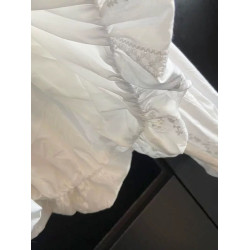 廣州十三行高貨爆款~被美暈啦！高級感花苞下擺燈籠袖襯衫女長袖