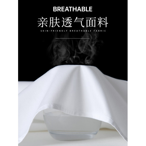 立領白色襯衫女士長袖氣質職業長絨棉襯衣春秋設計感小衆通勤正裝