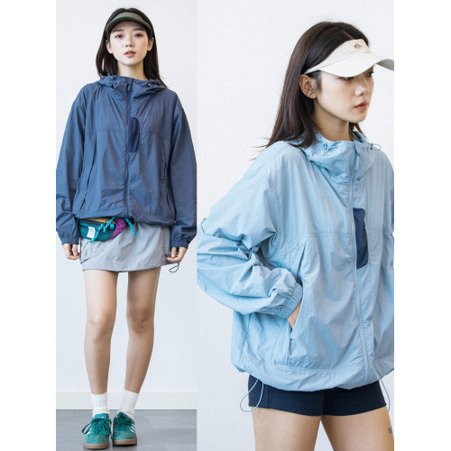 戶外運動網眼UPF50原紗防曬衣防紫外線登山騎行防曬服皮膚衣外套