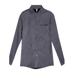 秋冬設計感襯衫女長袖復古港味打底加絨上衣曡穿襯衣燈芯絨外套厚