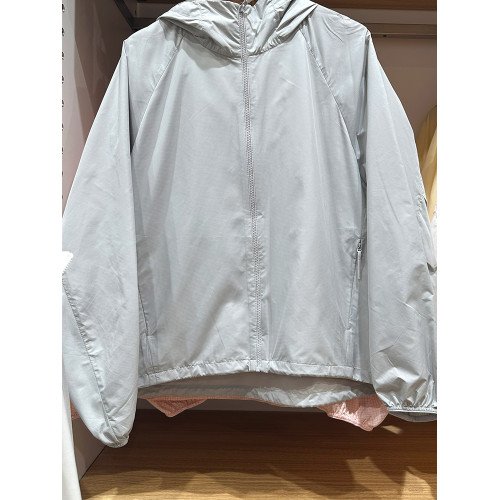 日單夏季輕薄防曬衣女款防紫外線速乾透氣寬鬆連帽外套474175