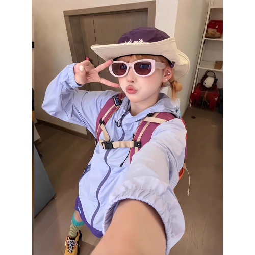 蕉下客防曬衣女2025新款夏季防紫外線戶外防曬服透氣連帽山系外套