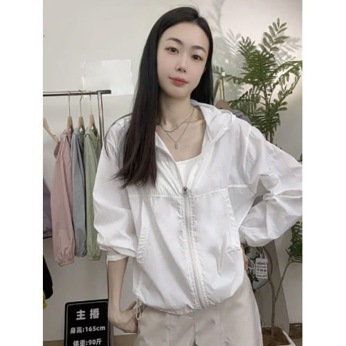 涼感防曬衣女小個子2025新款夏季輕薄透氣寬鬆速乾外套時尚防曬服