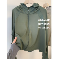 蕉級系列防曬衣 夏季高品質冰絲冰感戶外出遊防紫外線防曬服連帽