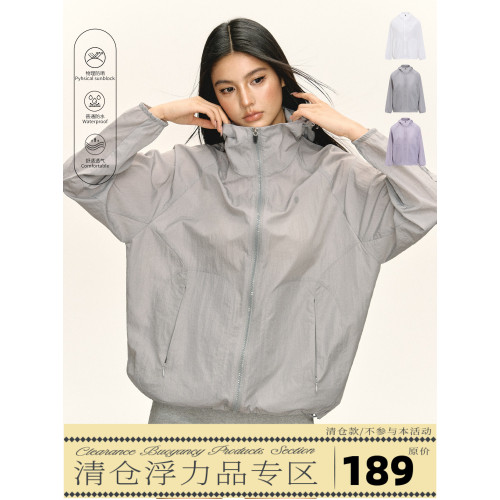 Ariseism 美式復古寬鬆物理防曬服女春夏新款上衣 Ariseism 美式復古寬鬆物理防曬服女春夏新款上衣