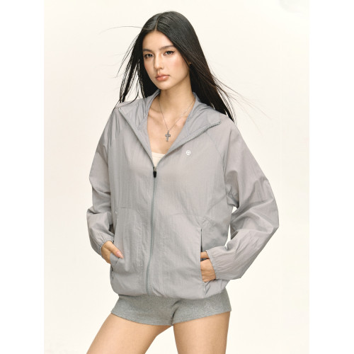 Ariseism 美式復古寬鬆物理防曬服女春夏新款上衣 Ariseism 美式復古寬鬆物理防曬服女春夏新款上衣