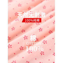 媽媽內褲純棉女士平角高腰大碼寬鬆中老年人四角褲全棉奶奶短褲頭