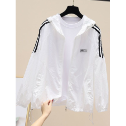 2026夏季新款防曬衣女寬鬆涼感輕薄透氣防曬服連帽防紫外線短外套