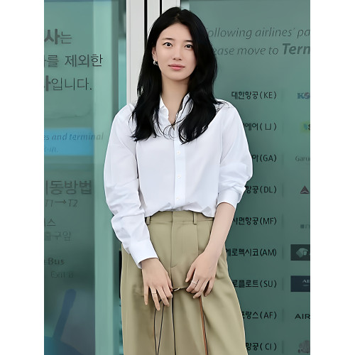 高級小資小上衣白襯衫女高級感輕奢減齡洋氣長袖不易皺襯衣內搭秋 高級小資小上衣白襯衫女高級感輕奢減齡洋氣長袖不易皺襯衣內搭秋