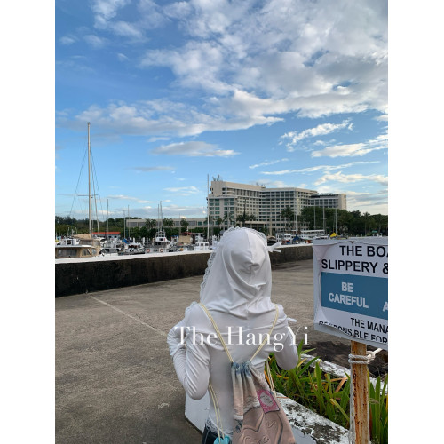 The HangYi/夏季原創連帽蕾絲蝴蝶結性感顯瘦打底連體衣打底衫女