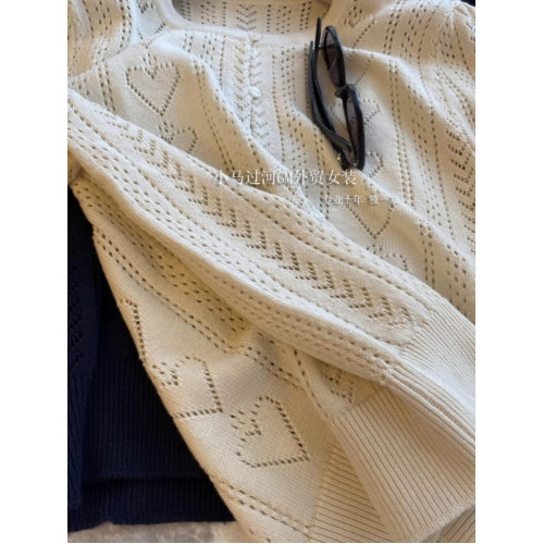 自畱,被問爆的款!!法式減齡~重工縷空鉤花顯瘦短款針織開衫女 自畱,被問爆的款!!法式減齡~重工縷空鉤花顯瘦短款針織開衫女