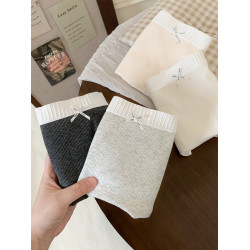 大碼胖MM純棉內褲女2026新款胖妹妹200斤無痕平角褲10A抑菌加長襠