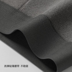 秋冬德絨加厚貼身抗菌內檔加絨酒紅色保暖內衣男平角內褲棗紅結婚