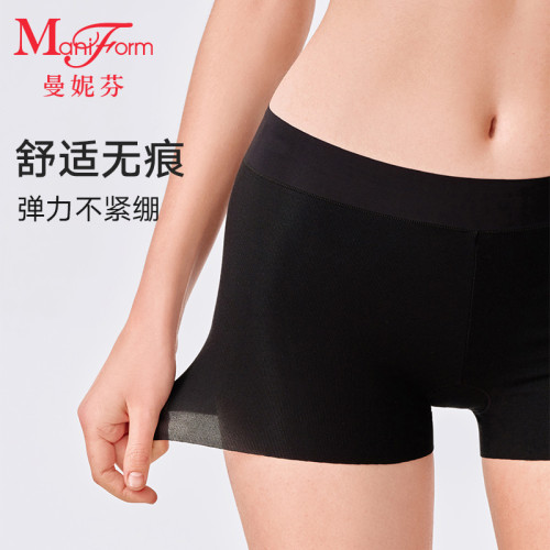 99元2條任選曼妮芬專櫃同款舒適安全褲 無痕透氣安全打底