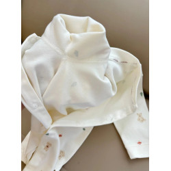 嬰兒連體衣新生兒衣服純棉春秋薄款睡衣寶寶秋裝哈衣秋冬打底內衣