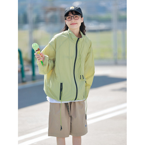 原野空間GRASS SPACE 戶外防曬衣女夏季透氣輕薄防曬外套防曬服潮